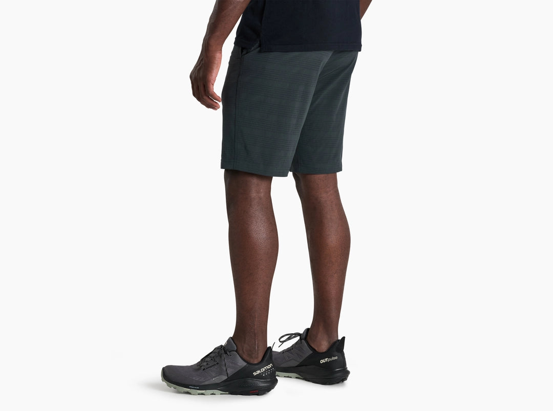Upriser Short - Onyx men's breathable perforated grey shorts by KUHL, curated in Fredericksburg Texas