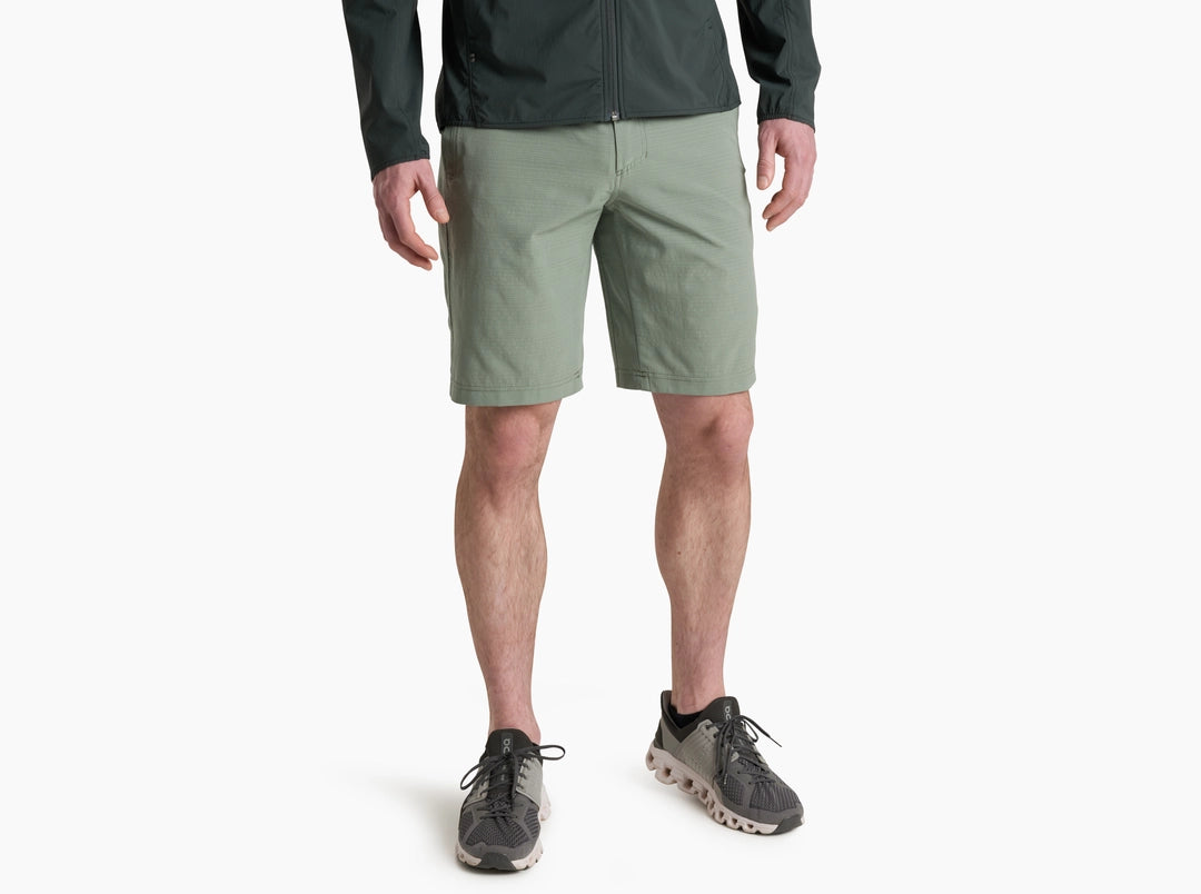 Upriser Short - Slate Green men's breathable quick-dry performance shorts by KUHL