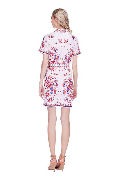 Short Sleeve Shirtdress
