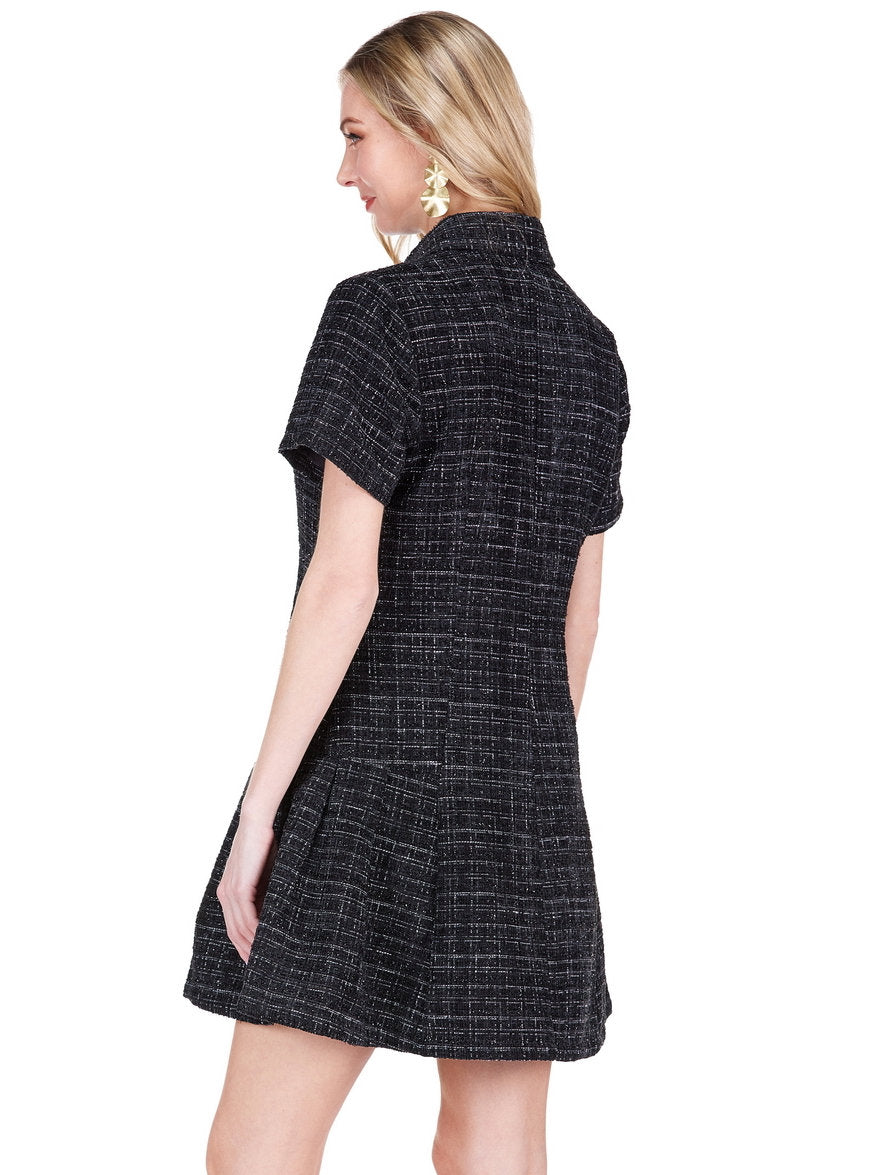 strapless open back dress Pleated Hem Buttons Dress – Hill Country Outfitters