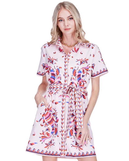 Short Sleeve Shirtdress