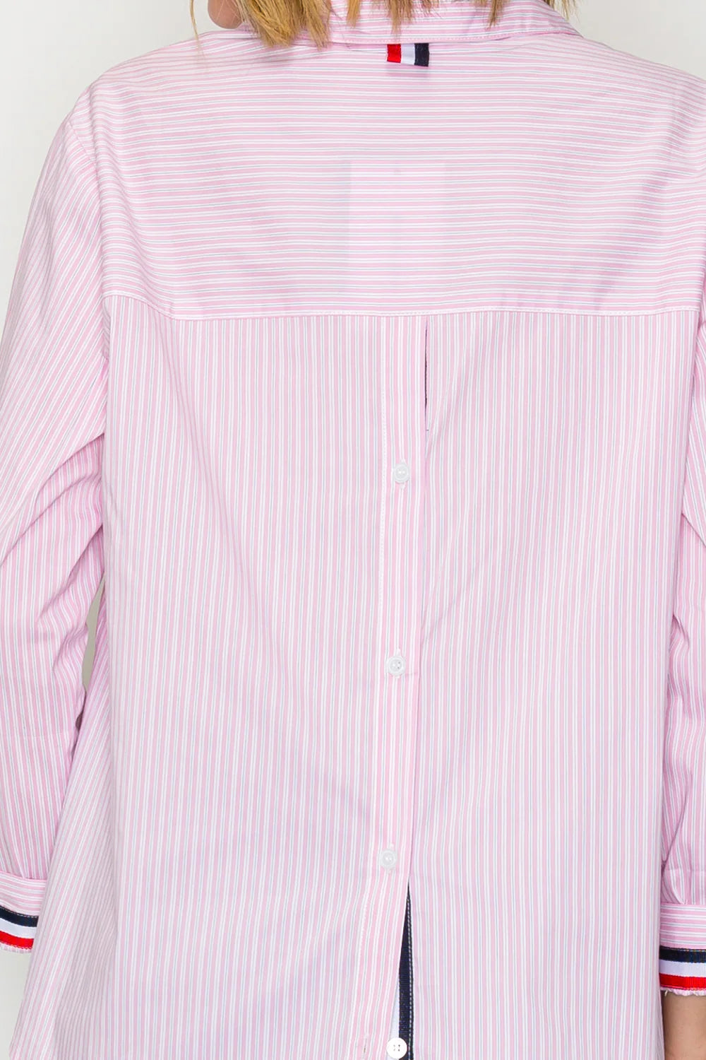 Jasmine Cotton Pinstripe Shirt