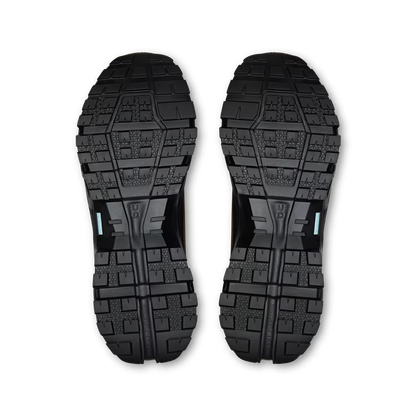 Cloudrock Low WP M - Earth/Black outsole with rugged grip by ON RUNNING, Men's Shoes, HCO curated