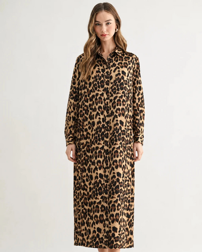 Cleo Dress - Brown