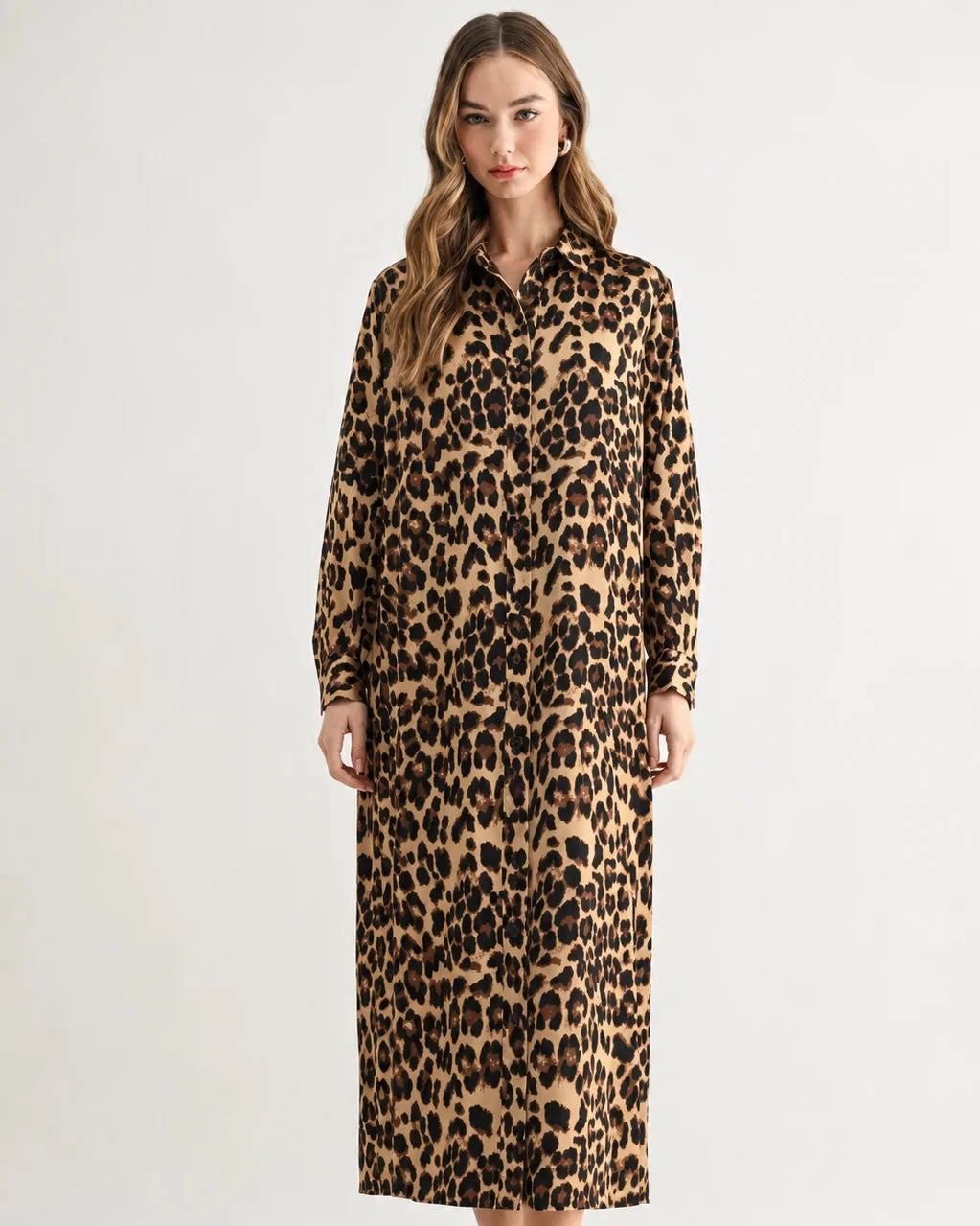 Cleo Dress - Brown