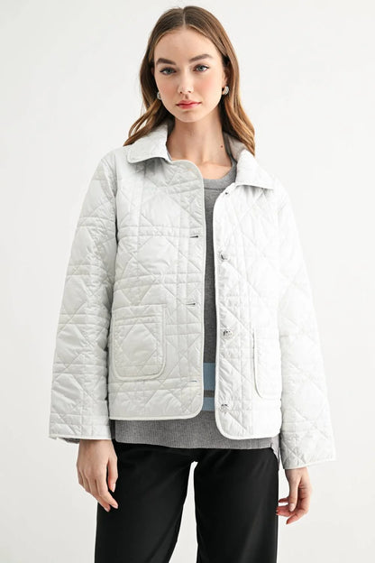 Joshua Puffer Jacket - White