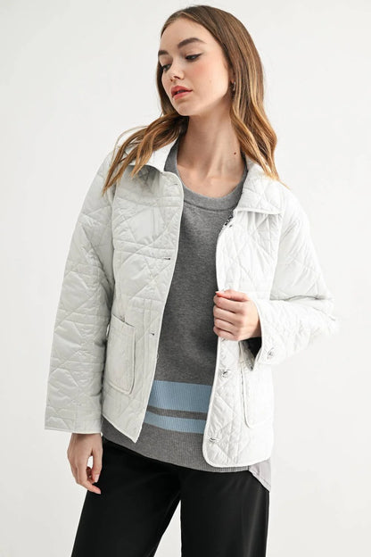 Joshua Puffer Jacket - White