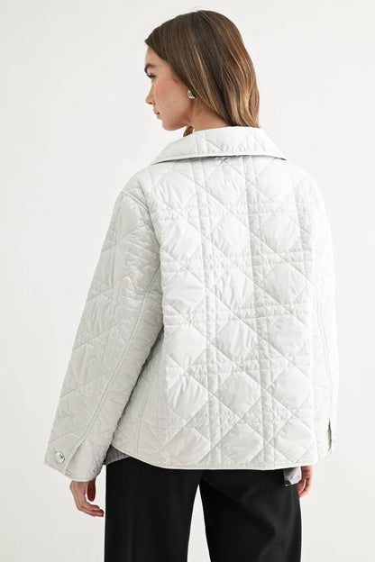 Joshua Puffer Jacket - White