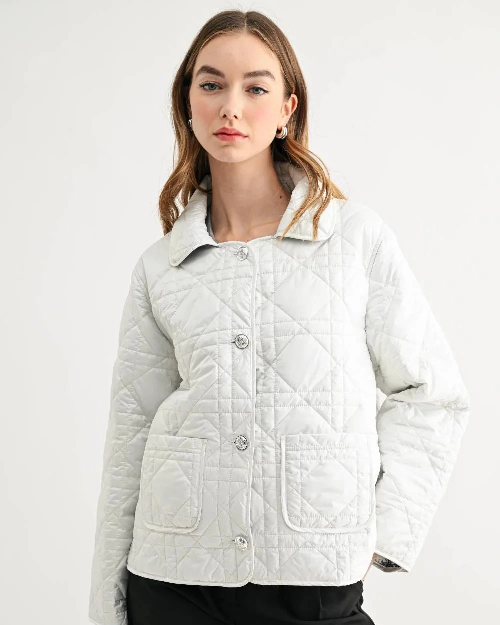 Joshua Puffer Jacket - White