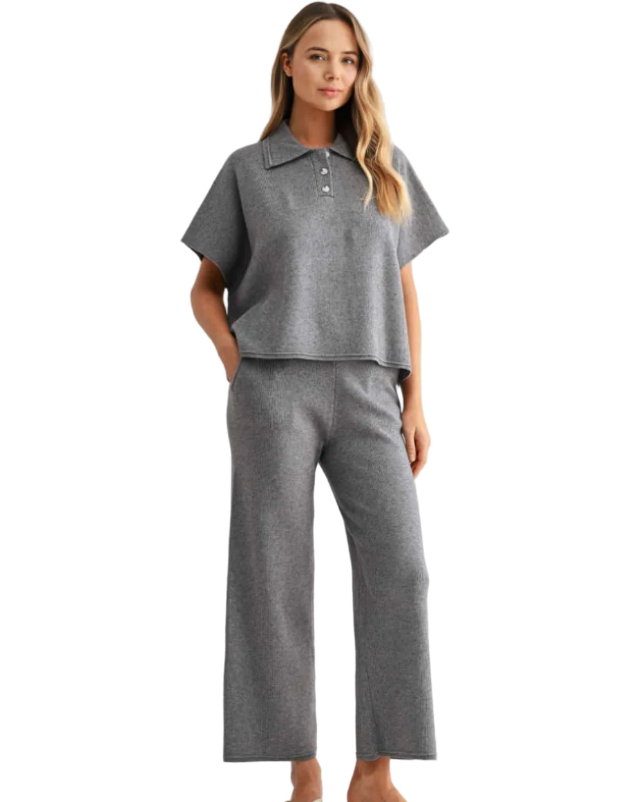 Steve Pant - Heather Grey