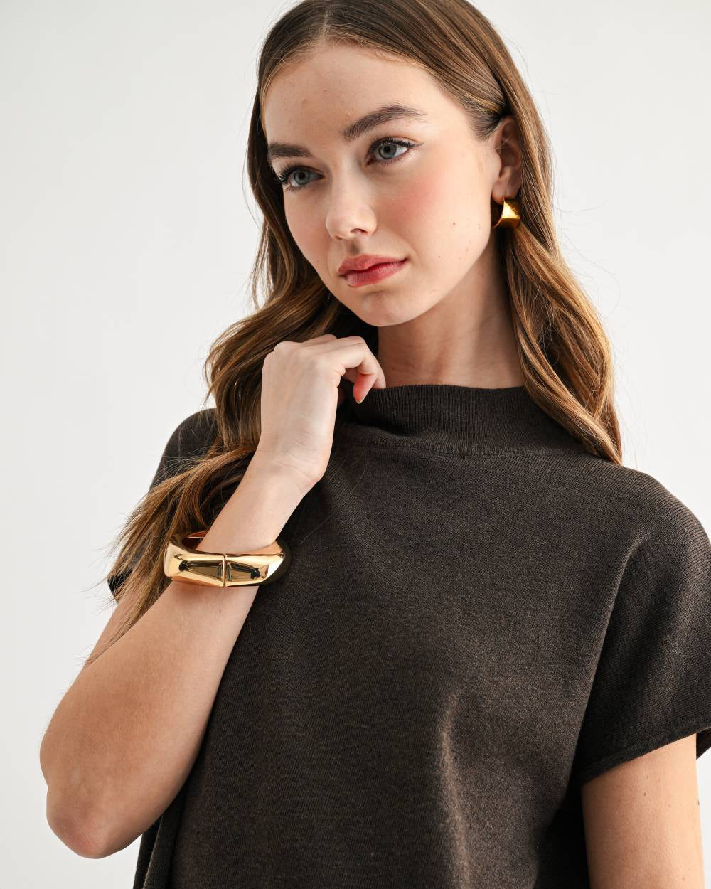 Sienna Top - Brown