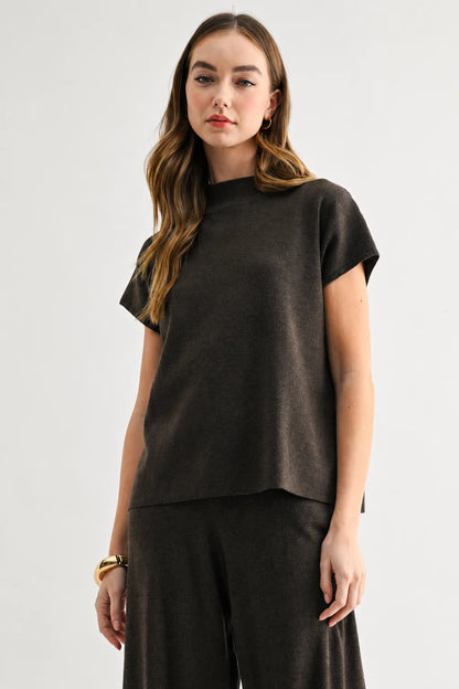 Sienna Top - Brown