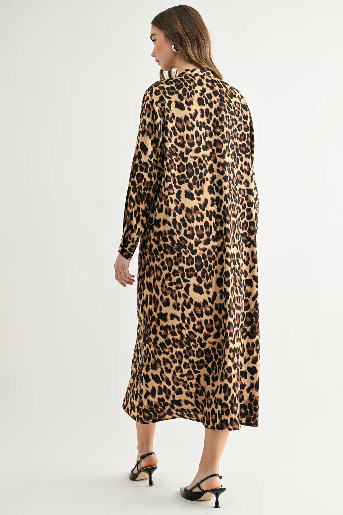 Cleo Dress - Brown