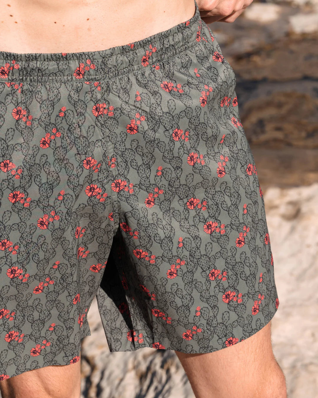 Waterloo Swim Shorts - Desertbloom 7"
