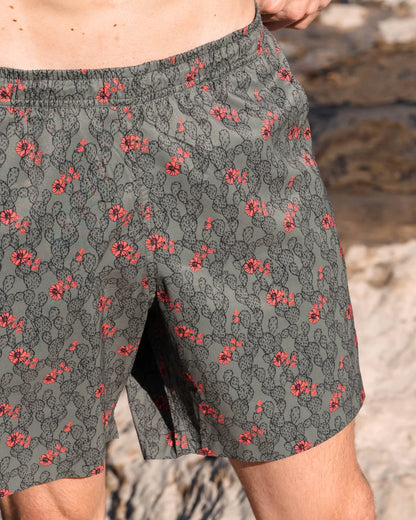Waterloo Swim Shorts - Desertbloom 7"