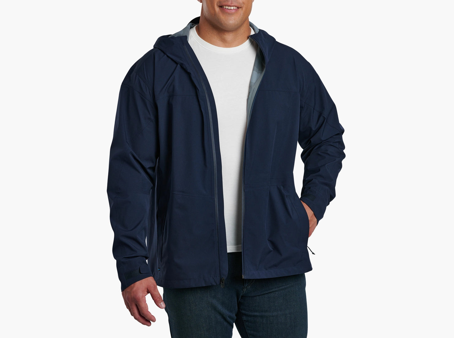 M's Stretch Voyagr Jacket - Pirate Blue by KUHL, water resistant, stretch fabric, breathable comfort