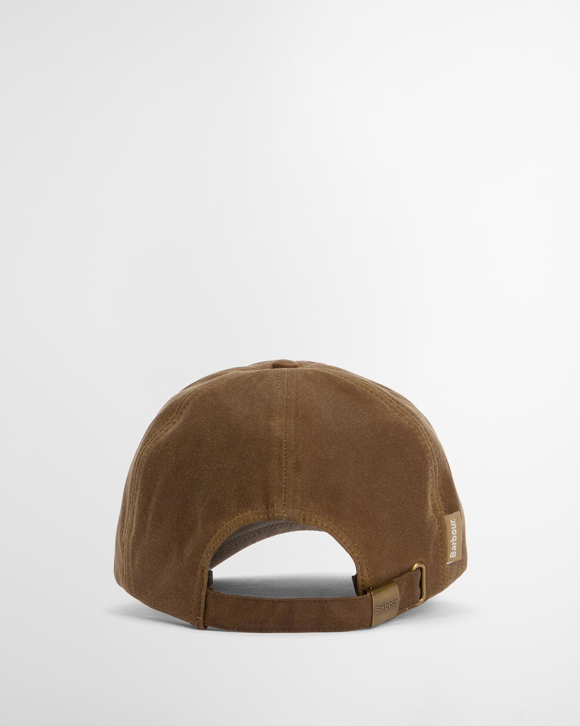 Wax Cap in brown waxed cotton with adjustable strap, personally curated Fredericksburg TX