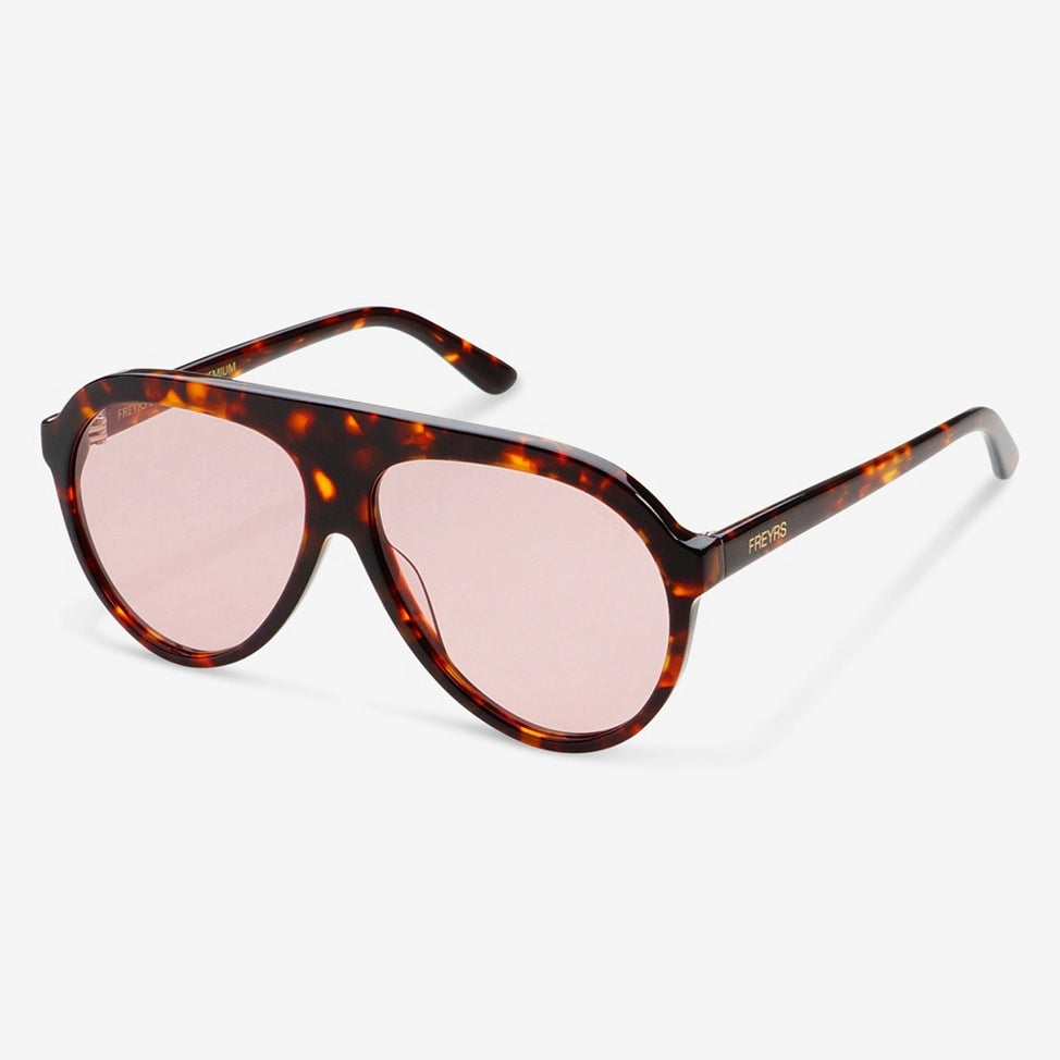 Maxwell Acetate Unisex Aviator - Tortoise / Pink