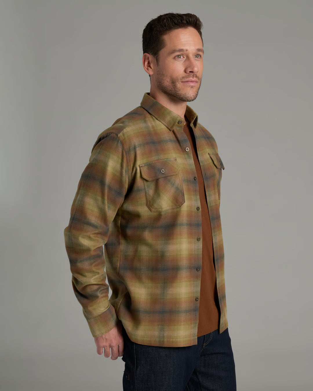 Dillingr Flannel LS - Fallen Leaves