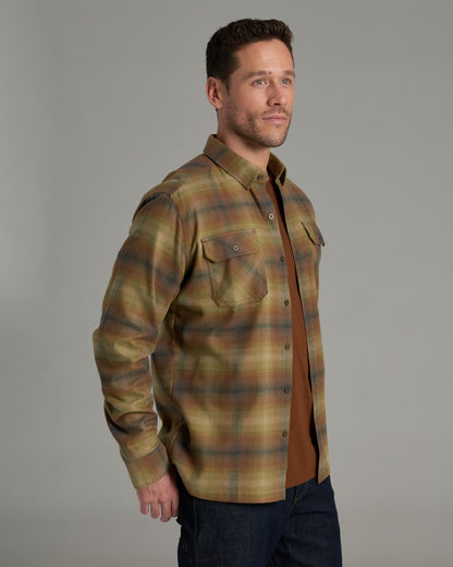 Dillingr Flannel LS - Fallen Leaves