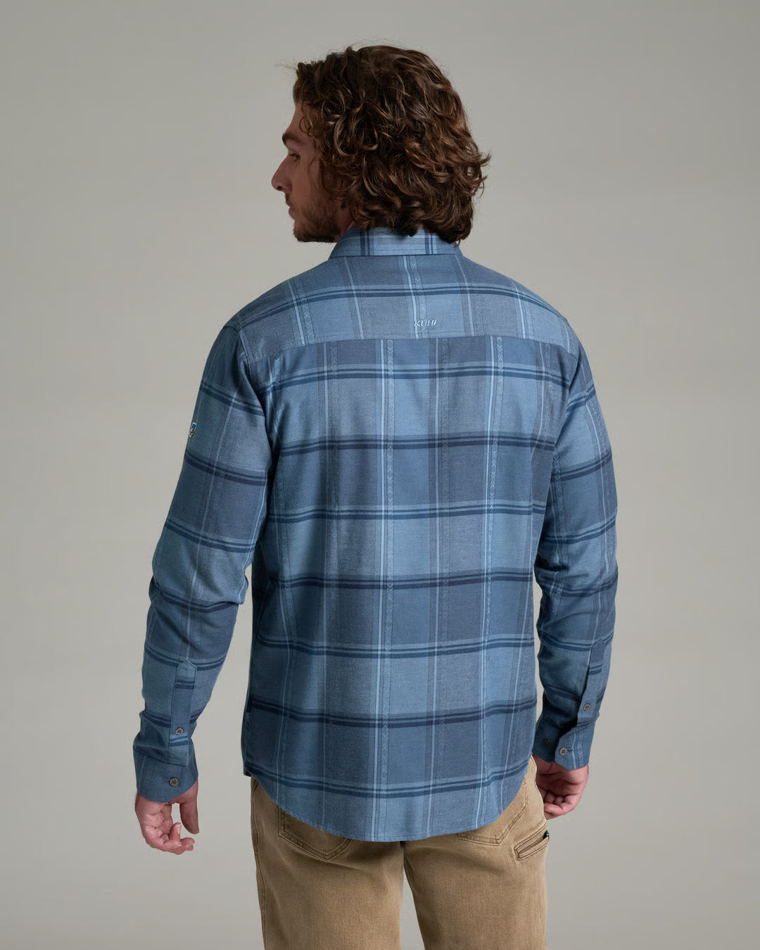 Fugitive Flannel LS - Mixed Indigo