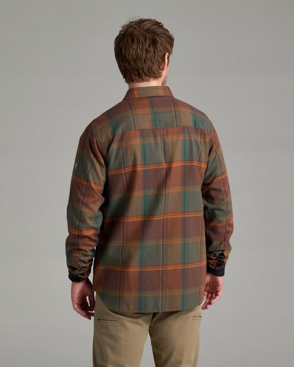Fugitive Flannel LS - Rusted Copper