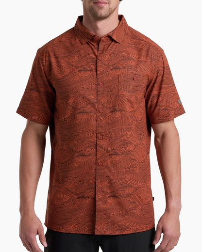 Persuadr SS - Inferno men's short sleeve shirt with sun protection and moisture-wicking by KUHL