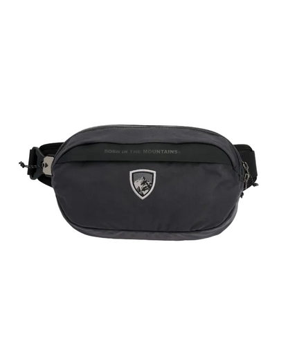 Eskape Kanvas Sling Pack - Ink Black with durable nylon canvas, KUHL Bags collection, Fredericksburg TX