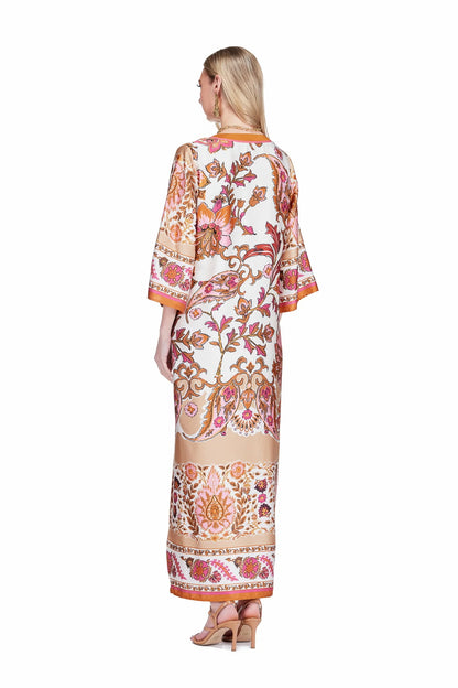 Trimmed Maxi 54" - Toffee Blossom