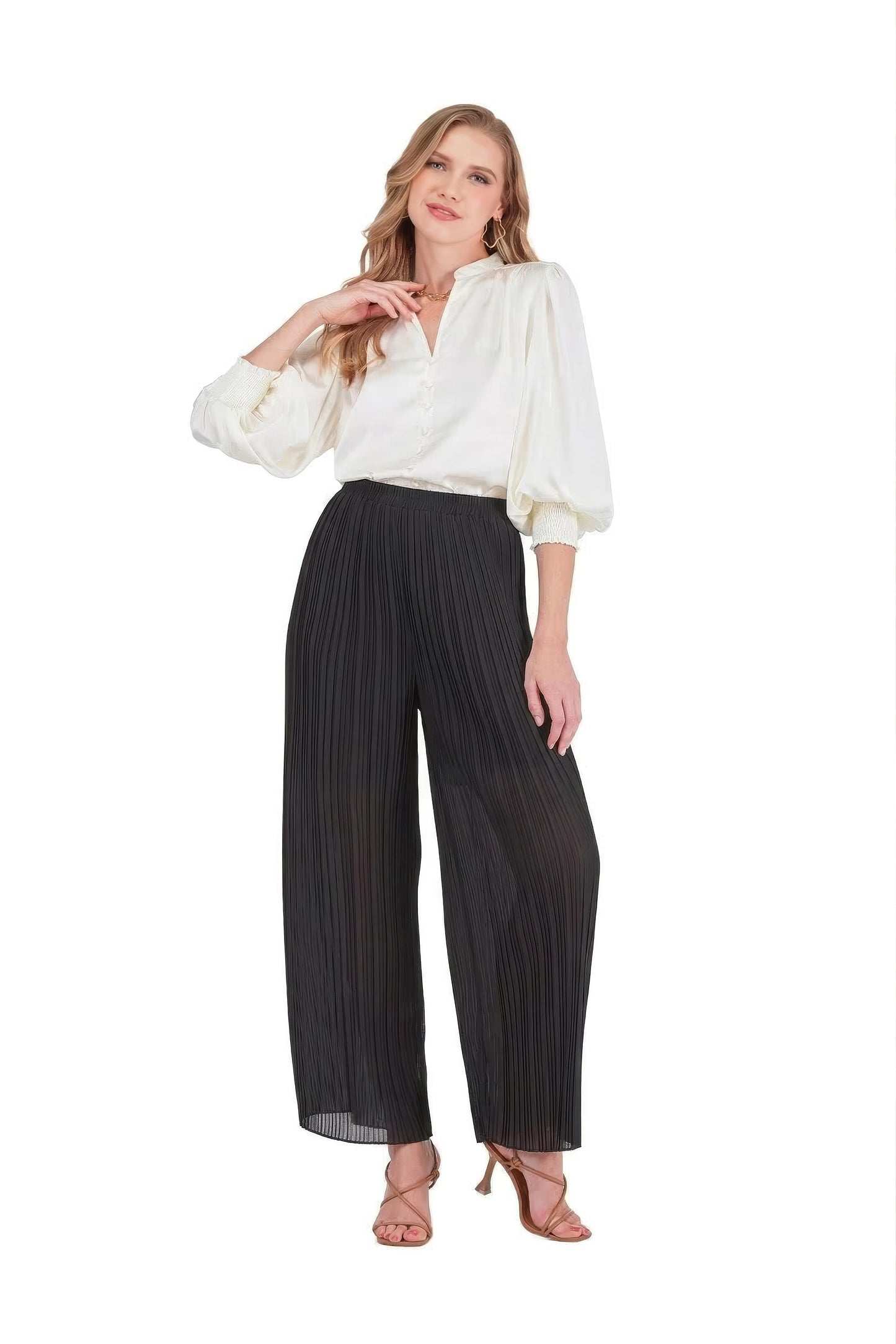 Pleated Pant