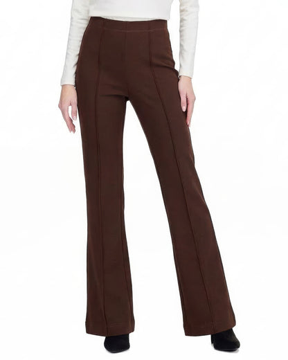 Front Seaming Ponte Knit Pant