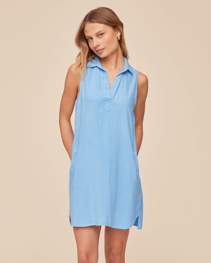 Sleeveless A-Line Dress