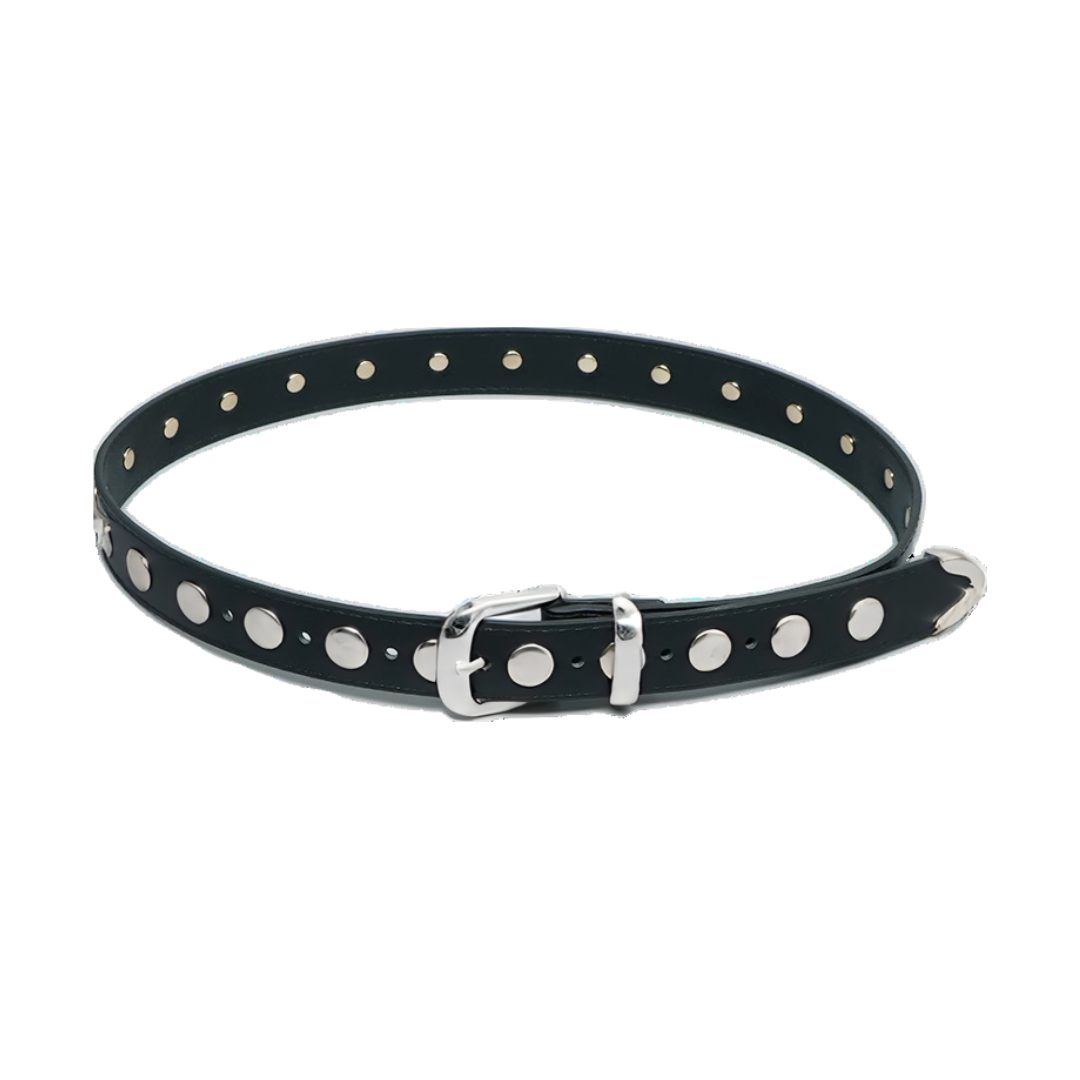 Fully Studded Belt Black