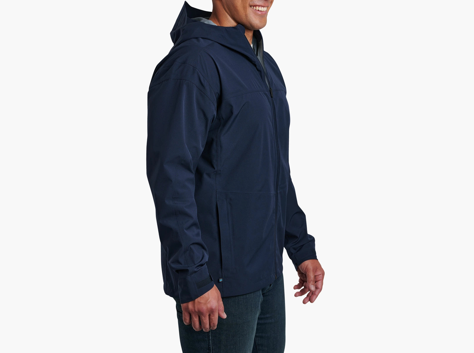 M's Stretch Voyagr Jacket - Pirate Blue by KUHL, lightweight, water resistant with stretch, HCO collection
