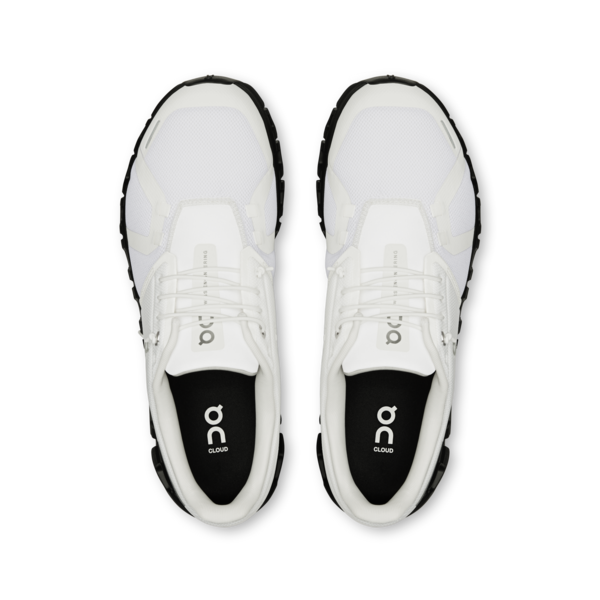 Cloud 6 M - White/Black by ON RUNNING, all-day cushioned men's shoes at HCO Fredericksburg