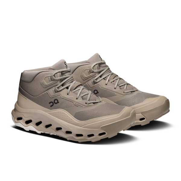 Men's Cloudhorizon 2 Mid WP - Cinder/Desert by ON RUNNING beige hiking shoes