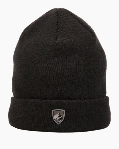 Merino Beanie - Raven