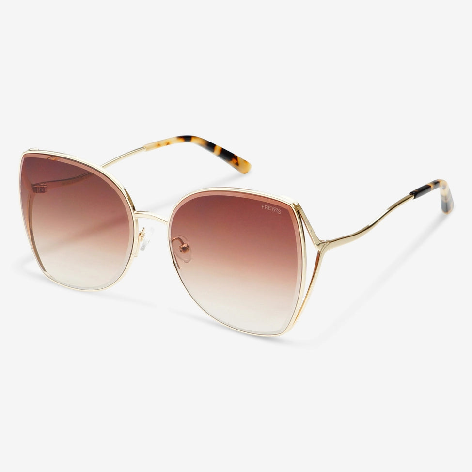 Margot Oversized - Gold / Brown