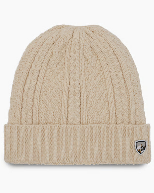Helena Cable Beanie - Natural