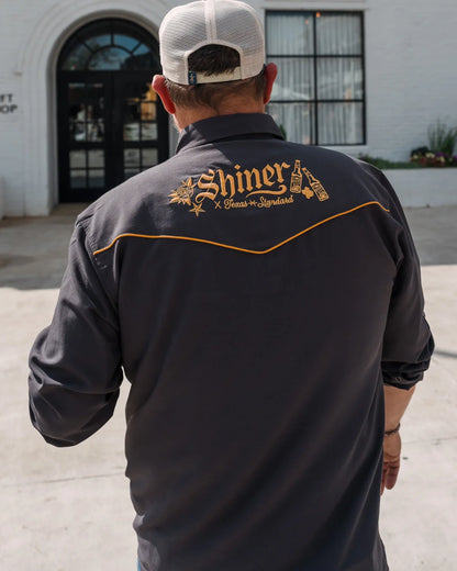 Western Field Shirt - Frontera Shiner - Charcoal