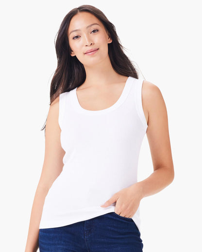 Perfect Knit Rib Scoop Tank