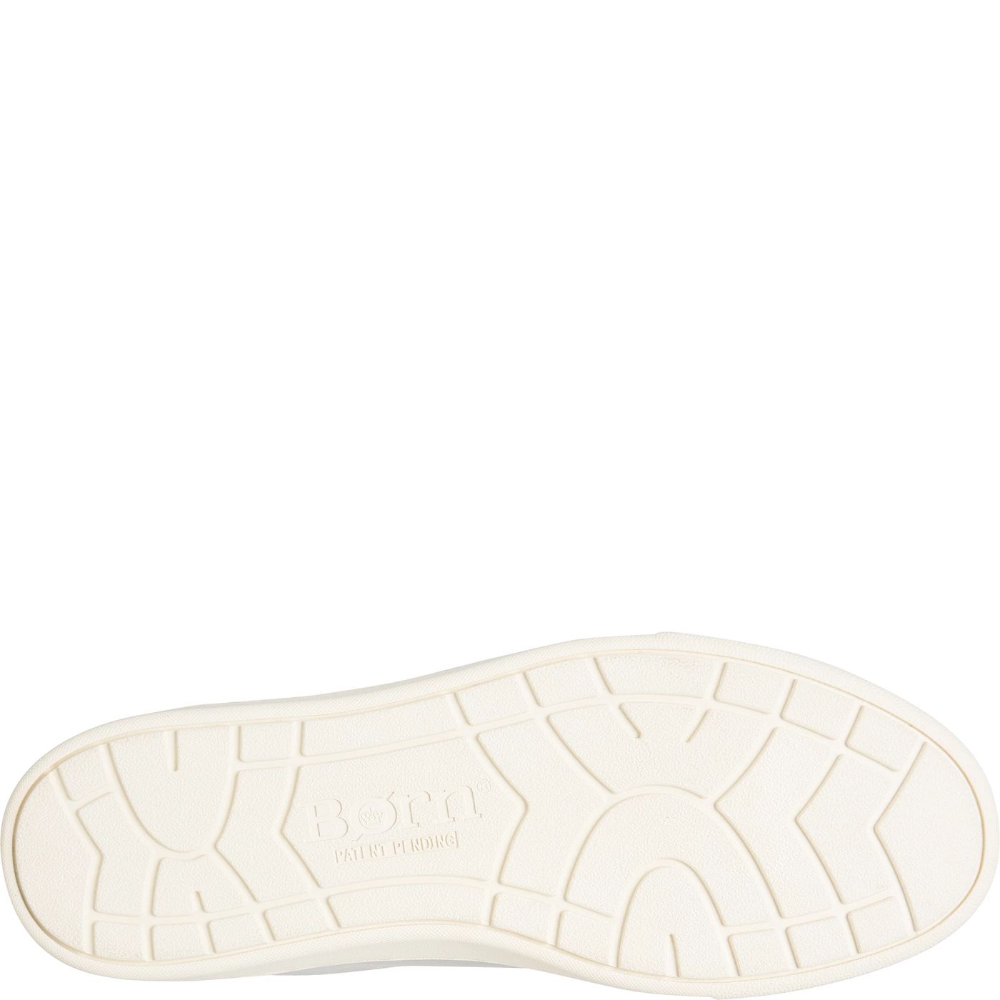 Allegheny II - White men's sneaker outsole in durable rubber with tread by BORN from HCO collection
