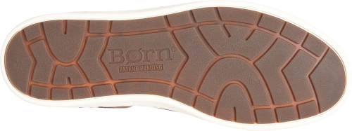 Allegheny II - Tan men's brown full grain leather sneaker outsole with tread by BORN from HCO