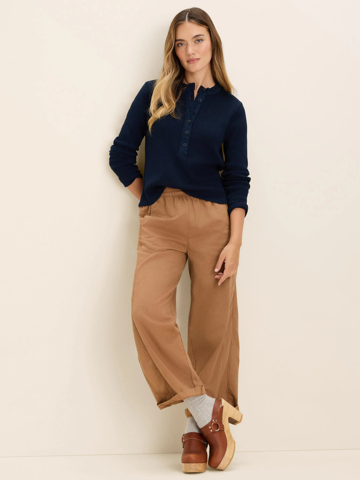 Thermal Henley Top