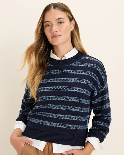 Cotton Jacquard Sweater