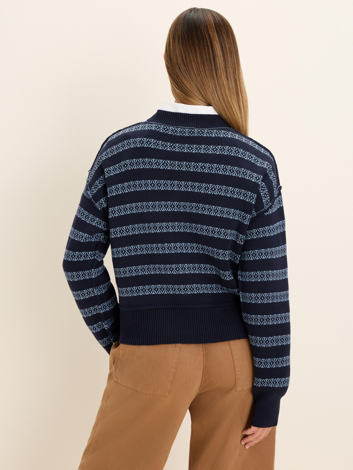Cotton Jacquard Sweater