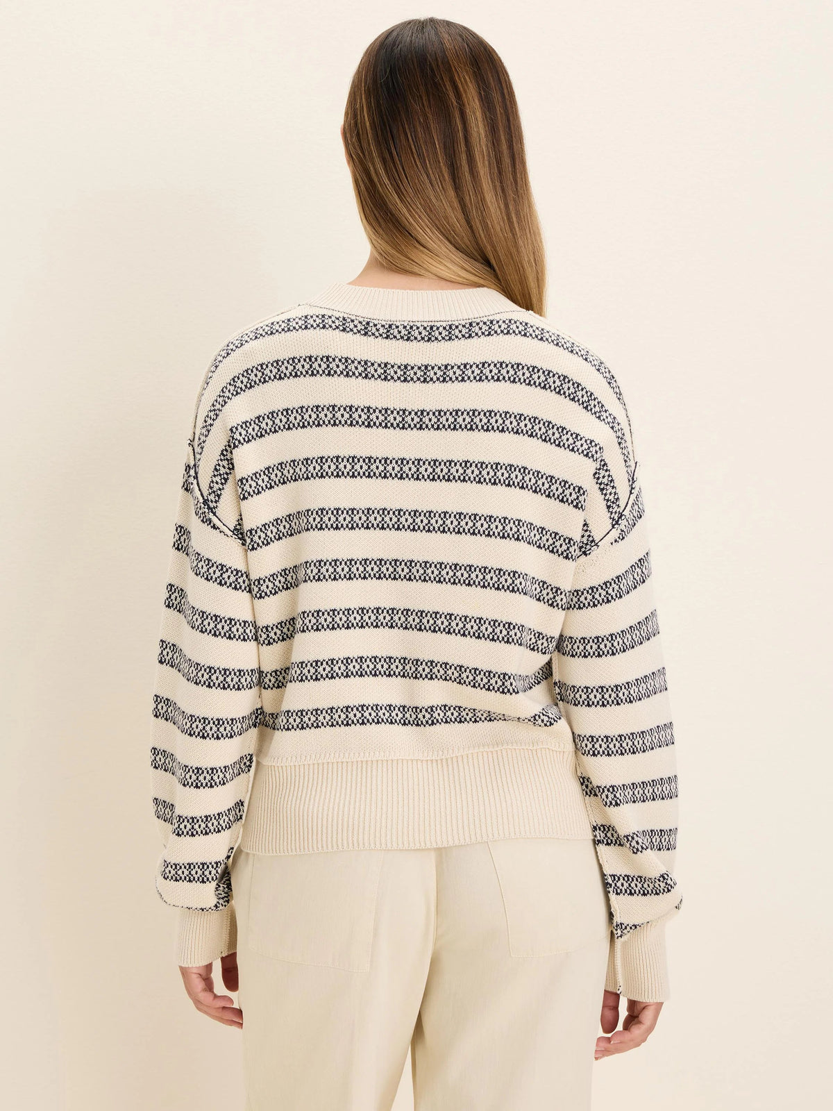 Cotton Jacquard Sweater