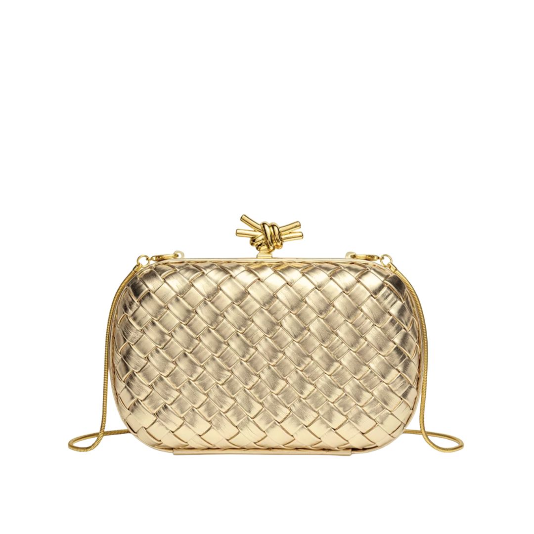 Bonsoir Woven Clutch
