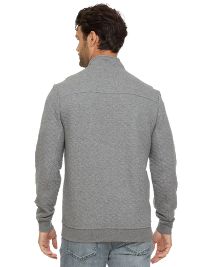 Alloway Quilted Full Zip Mock Neck