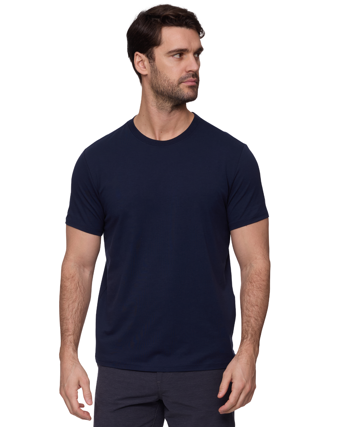 Essential Stretch Comfort Ss Crewneck Tee